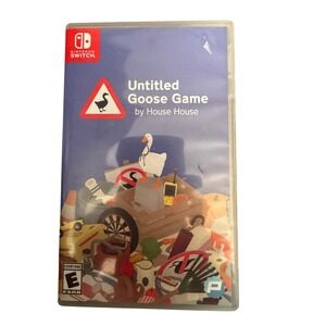 Untitled Goose Game Nintendo Switch Physical Edition House House Panic ESRB E